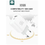 Fast Charger USB C en USB A 2.4A - Afbeelding 3