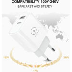 Fast Charger USB C en USB A 2.4A - Afbeelding 10