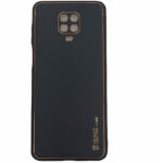 Xiaomi Redmi Note 9 Pro Real Leather back cover hoesje l Redmi Note 9 Pro Camera beschermend hoesje