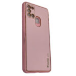 Samsung Galaxy A21S Real Leather Achterkant Telefoon hoesje - Afbeelding 10