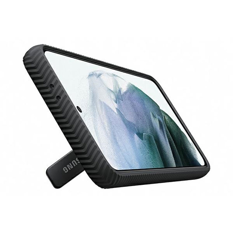 origeneel-samsung-20-1 Samsung Galaxy S21/S30 Origineel Samsung Zwart Protective Standing back cover hoesje - Afbeelding 1