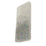 Samsung Galaxy S21/S30 Plus Grijs Gliters  achterkant hoesje
