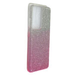 Samsung Galaxy S21/S30 Plus Roze 3D Gliters  achterkant hoesje - Afbeelding 2