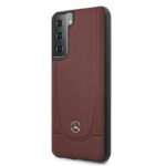 Samsung Galaxy S21/S30 Plus Rood Mercedes-Benz Real Leather back cover hoesje