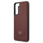 Samsung Galaxy S21/S30 Plus Rood Mercedes-Benz Real Leather back cover hoesje - Afbeelding 4