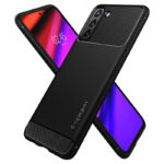 Samsung Galaxy S21/S30 Plus Zwart  Spigen Regged Armor  back cover hoesje - Afbeelding 3