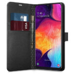 Samsung Galaxy S10e G970 zwart boek hoesje met extra vakjes voor pasjes - Afbeelding 7