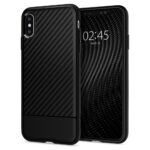Spigen Armor Case Apple iPhone XS Max Silicone Zwart hoesje extra stevig en goed uitstraling - Afbeelding 3