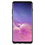 Samsung Galaxy S10 Plus Stevige Hoesje silicone zwart