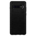 Samsung Galaxy S10 Plus Stevige Hoesje silicone zwart - Afbeelding 4
