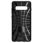 Samsung Galaxy S10 Zwart Spigen Armor Case Silicone  hoesje