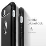 Apple iPhone 7 PLUS/ 8 Plus Silicone zwart Spigen hoesje extra stevig - Afbeelding 7