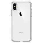 Apple iPhone XS Max Silicone transparant hoesje met gratis Tempered Glass Screenprotector - Afbeelding 2