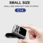 Bluetooth Carkit FM Transmitter om Handsfree te Bellen en Draadloos Muziek te Streamen - Afbeelding 4