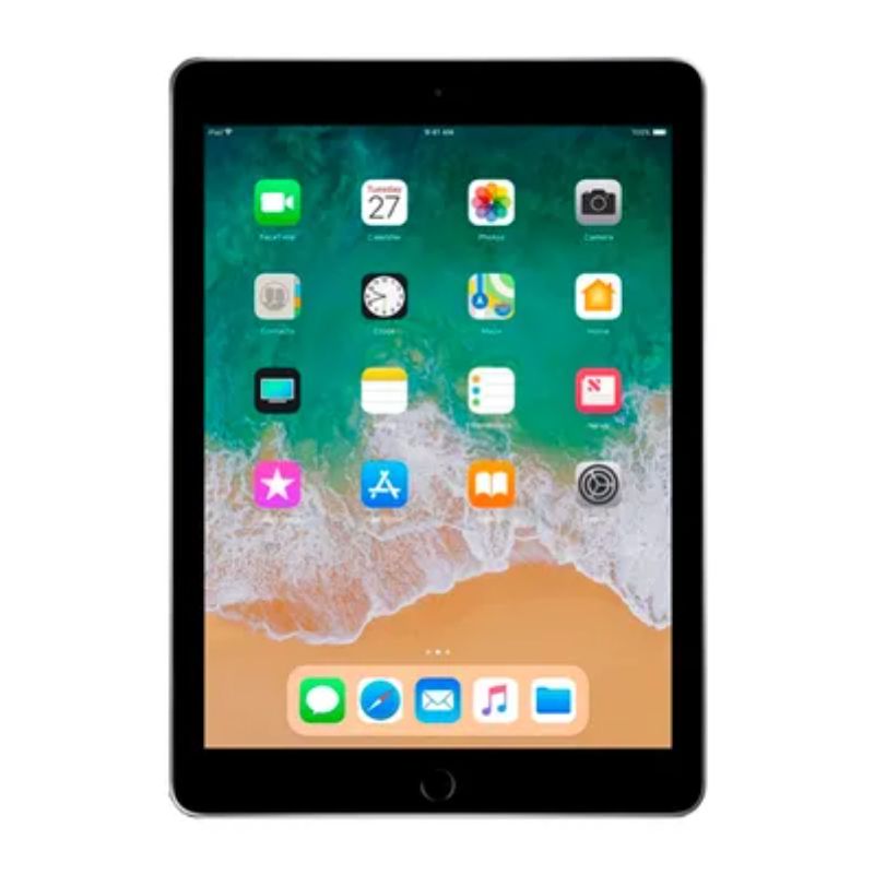 zwart-ipad-air Apple iPad Air2 Memory 32GB Met Simkaart - Afbeelding 1